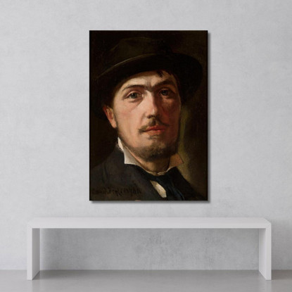 Ritratto Di Witold Urbanski Władysław Czachórski wcz14 quadro stampato su tela