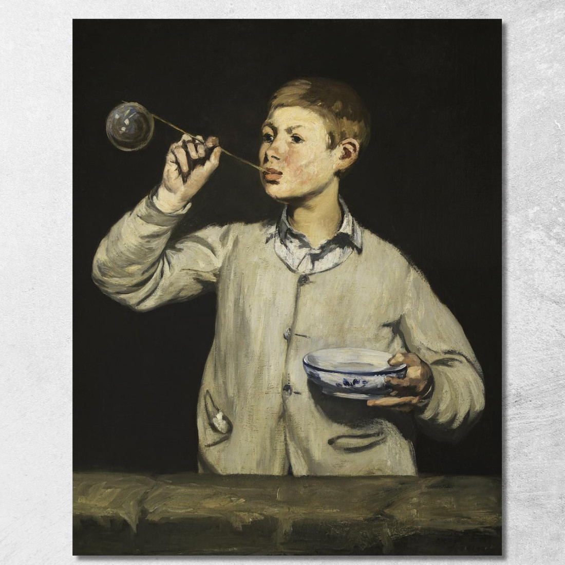 Ragazzo Che Soffia Bolle Édouard Manet emt18 quadro stampato su tela Ragazzo Che Soffia Bolle Édouard Manet emt18 quadro stampato su tela