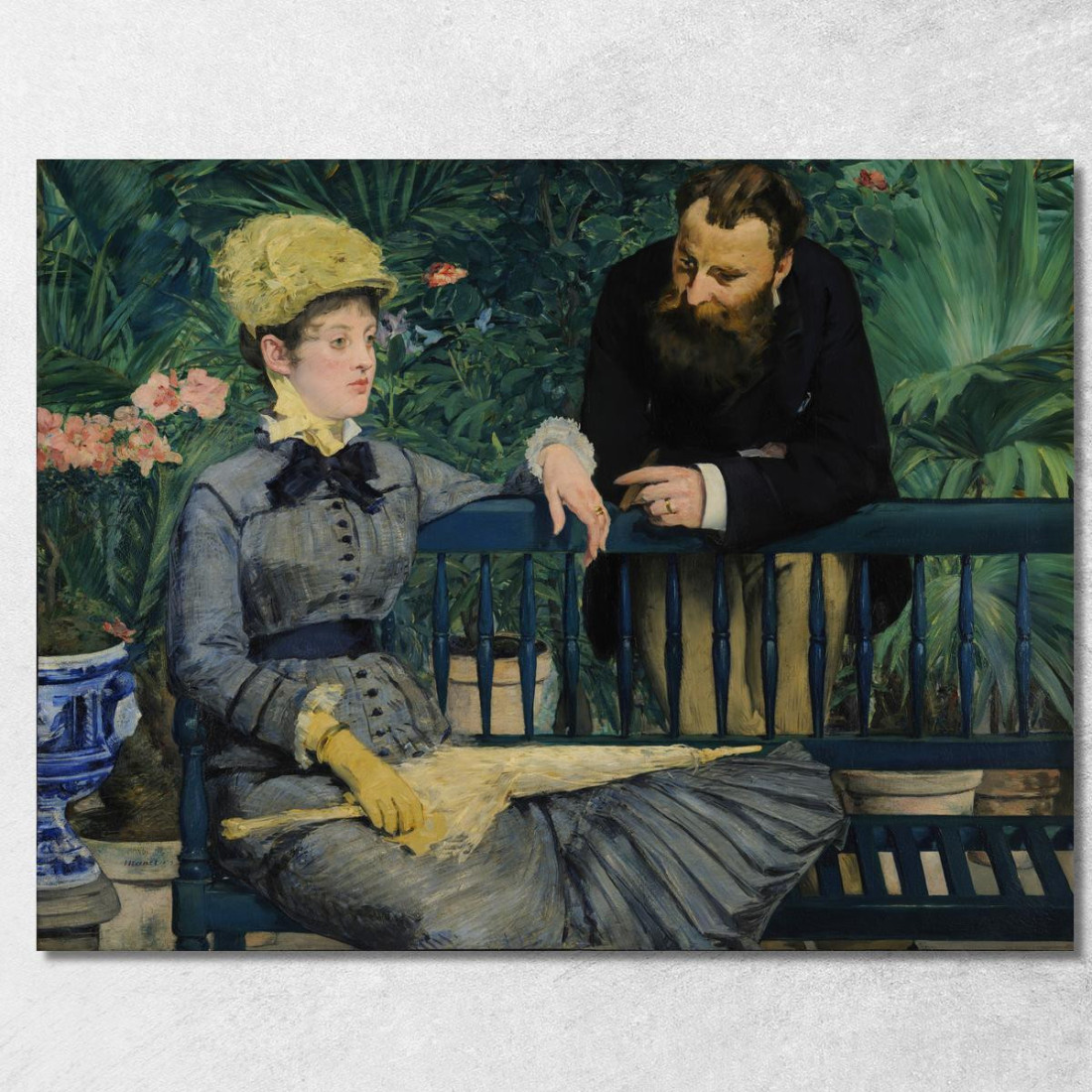 Al Conservatorio Édouard Manet emt36 quadro stampato su tela Al Conservatorio Édouard Manet emt36 quadro stampato su tela