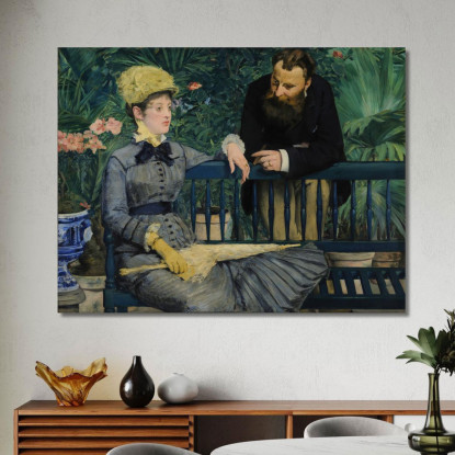 Al Conservatorio Édouard Manet emt36 quadro stampato su tela