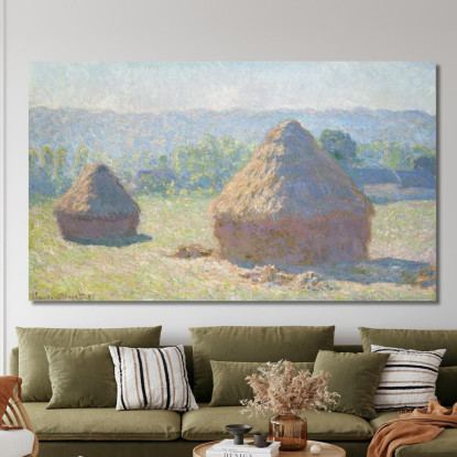 Covoni Di Fieno Di Fine Estate Claude Monet mnt244 quadro stampato su tela