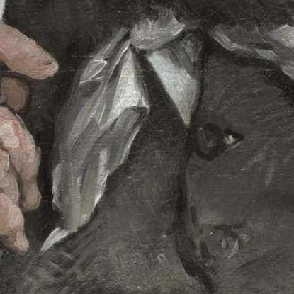 Il Buon Bock 1873 Édouard Manet emt51 quadro stampato su tela
