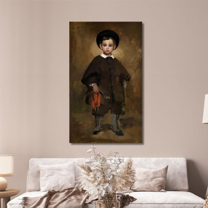 Piccolo Lange Édouard Manet emt55 quadro stampato su tela