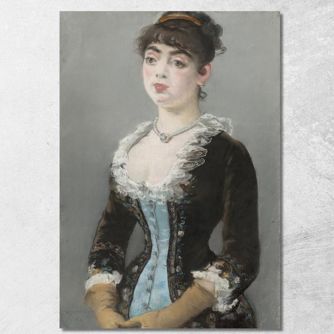 La Signora Michel-Lévy Édouard Manet emt61 quadro stampato su tela La Signora Michel-Lévy Édouard Manet emt61 quadro stampato su tela