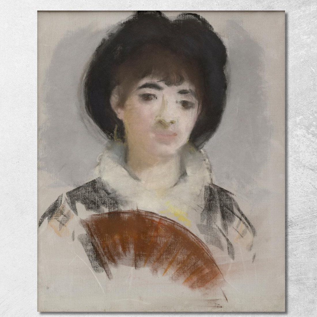Ritratto Della Contessa Albazzi Édouard Manet emt88 quadro stampato su tela Ritratto Della Contessa Albazzi Édouard Manet emt88 quadro stampato su tela