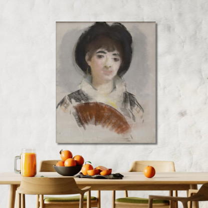 Ritratto Della Contessa Albazzi Édouard Manet emt88 quadro stampato su tela