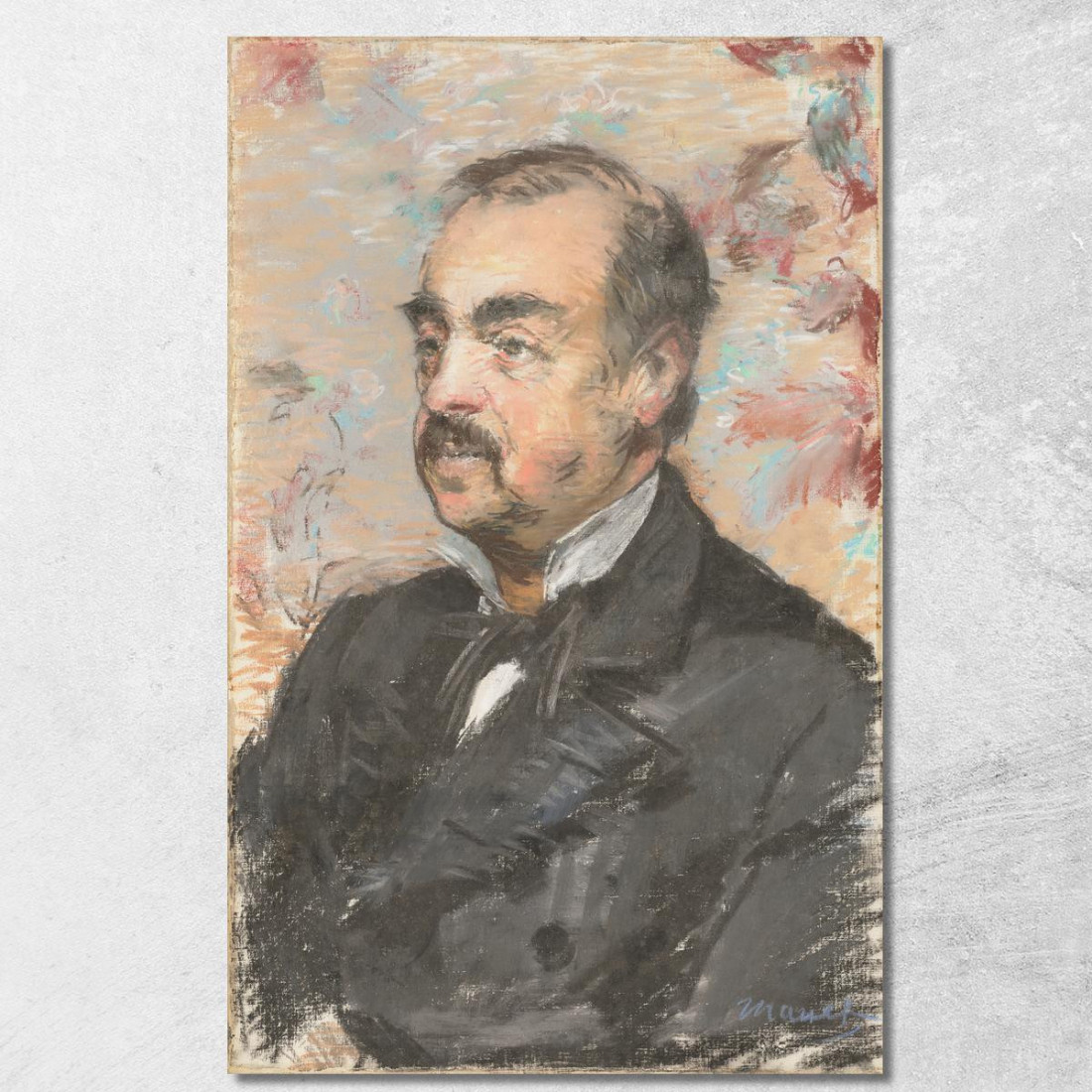 Ritratto Di Julien De La Rochenoire Édouard Manet emt90 quadro stampato su tela Ritratto Di Julien De La Rochenoire Édouard Manet emt90 quadro stampato su tela
