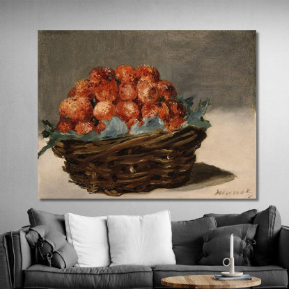 Fragole Édouard Manet emt105 quadro stampato su tela