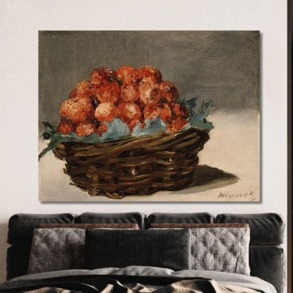 Fragole Édouard Manet emt105 quadro stampato su tela