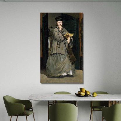 Cantante Di Strada Édouard Manet emt106 quadro stampato su tela