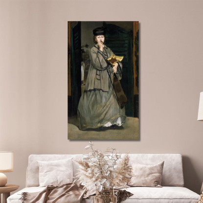 Cantante Di Strada Édouard Manet emt106 quadro stampato su tela