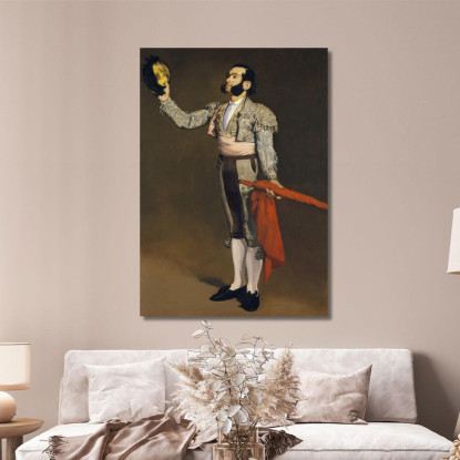 Il Saluto Del Matador Édouard Manet emt128 quadro stampato su tela