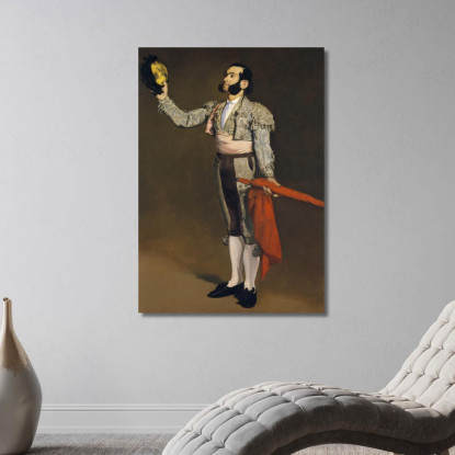 Il Saluto Del Matador Édouard Manet emt128 quadro stampato su tela