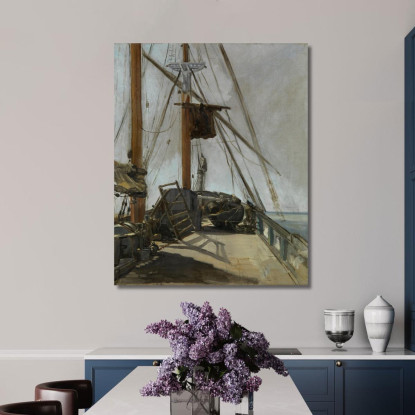 Il Ponte Della Nave Édouard Manet emt136 quadro stampato su tela