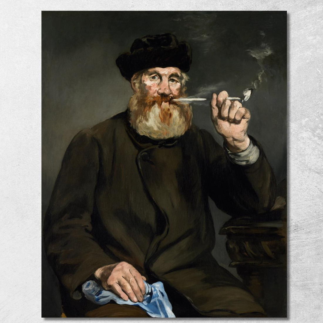 Il Fumatore Édouard Manet emt137 quadro stampato su tela Il Fumatore Édouard Manet emt137 quadro stampato su tela