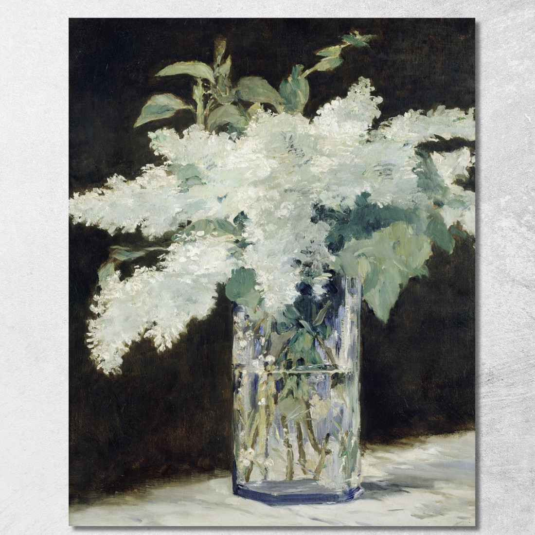 Lilla Bianco 1882 Édouard Manet emt145 quadro stampato su tela Lilla Bianco 1882 Édouard Manet emt145 quadro stampato su tela