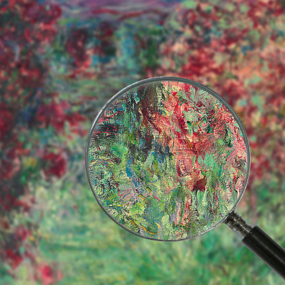 La Casa Delle Rose 2 Claude Monet mnt258 quadro stampato su tela