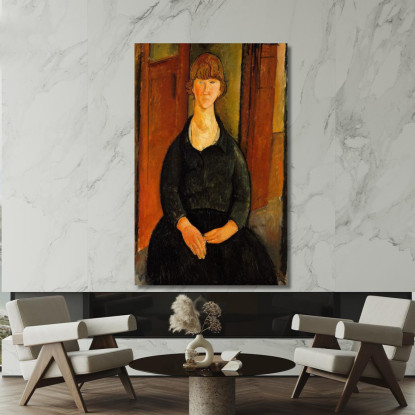 Venditore Di Fiori Amedeo Modigliani amd15 quadro stampato su tela