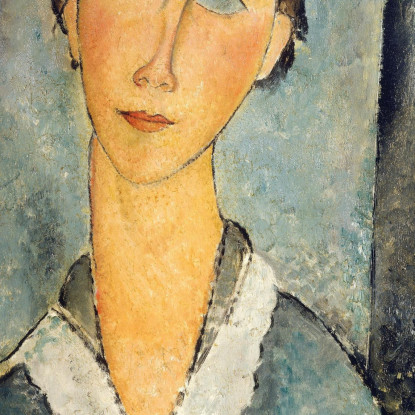 Ragazza Con Una Camicetta Da Marinaio Amedeo Modigliani amd16 quadro stampato su tela