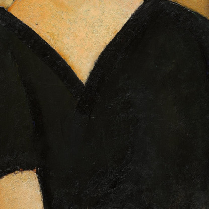 Madame Amédée Donna Con Sigaretta Amedeo Modigliani amd38 quadro stampato su tela