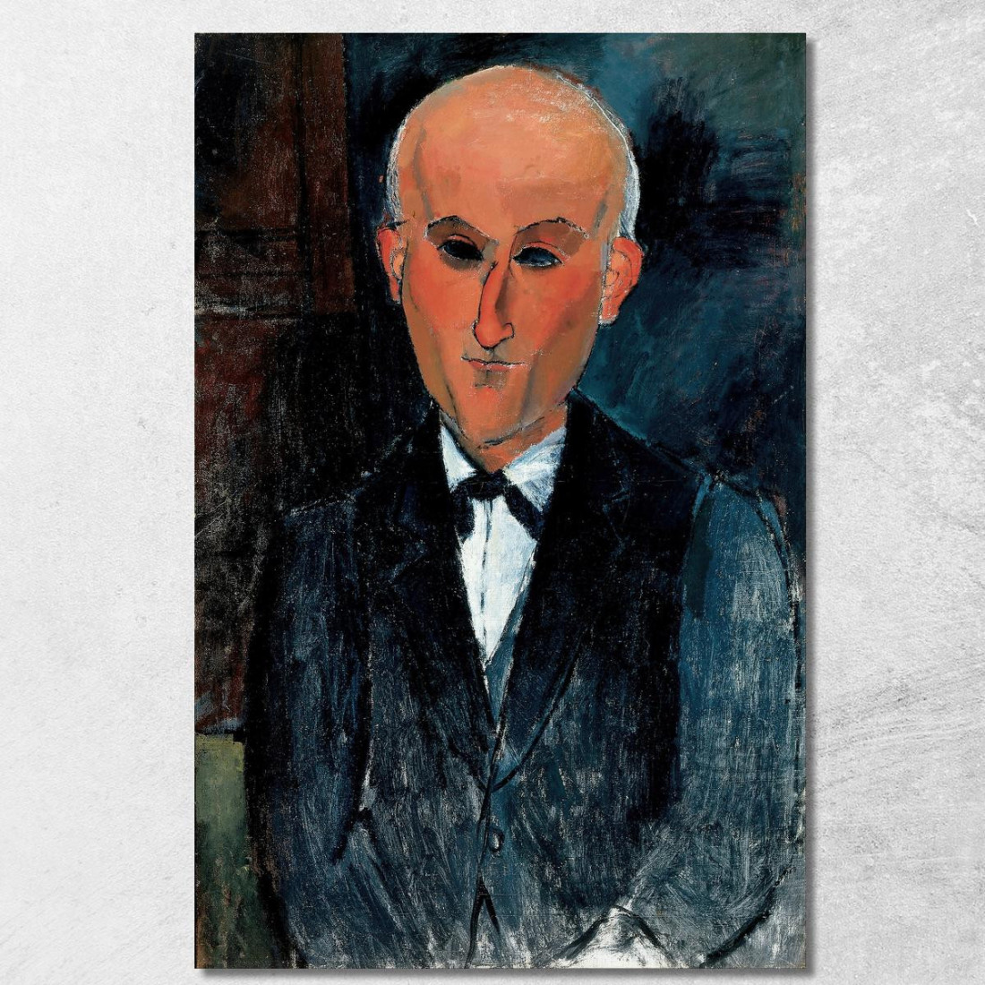Massimo Giacobbe Amedeo Modigliani amd41 quadro stampato su tela Massimo Giacobbe Amedeo Modigliani amd41 quadro stampato su tela