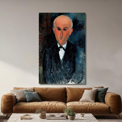 Massimo Giacobbe Amedeo Modigliani amd41 quadro stampato su tela