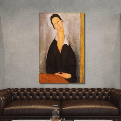 Ritratto Di Una Donna Polacca Amedeo Modigliani amd47 quadro stampato su tela