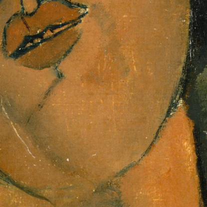 Ritratto Di Juan Gris Amedeo Modigliani amd58 quadro stampato su tela