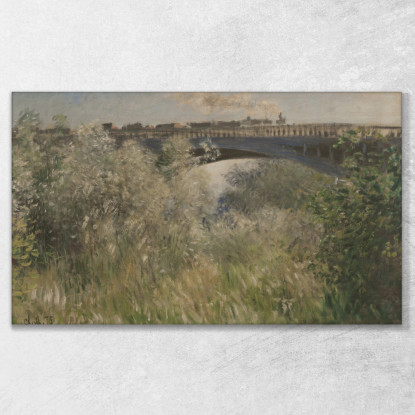 Il Ponte Dell'Argenteuil Claude Monet mnt272 quadro stampato su tela