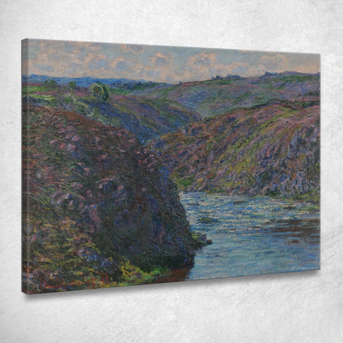 Le Gole Della Creuse Claude Monet mnt273 quadro stampato su tela Le Gole Della Creuse Claude Monet mnt273 quadro stampato su tela