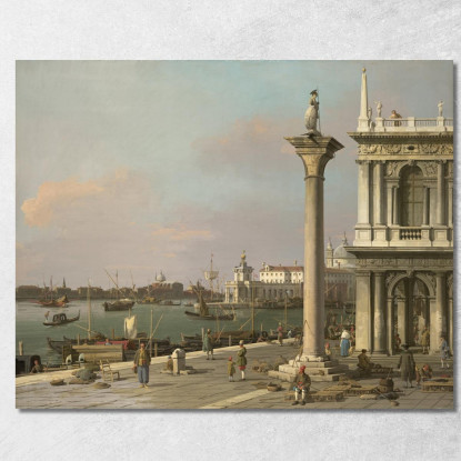 Bacino Di S. Marco- From The Piazzetta Canaletto cnl6 quadro stampato su tela