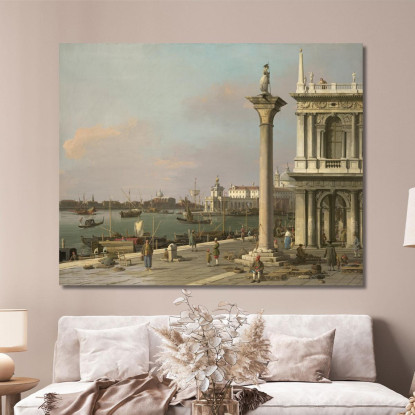 Bacino Di S. Marco- From The Piazzetta Canaletto cnl6 quadro stampato su tela