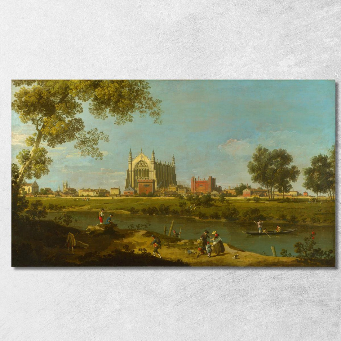 Eton College Canaletto cnl12 quadro stampato su tela Eton College Canaletto cnl12 quadro stampato su tela