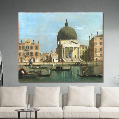 S. Simeone Piccolo Canaletto cnl27 quadro stampato su tela