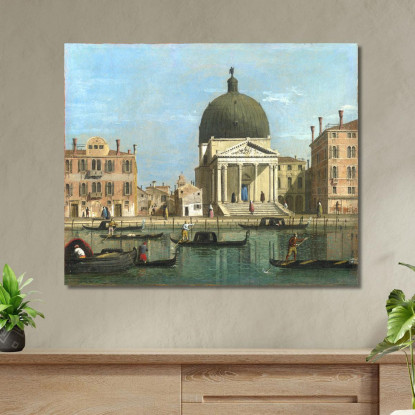 S. Simeone Piccolo Canaletto cnl27 quadro stampato su tela