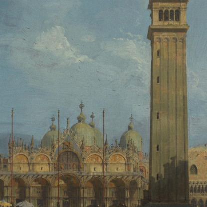 Piazza San Marco Canaletto cnl36 quadro stampato su tela