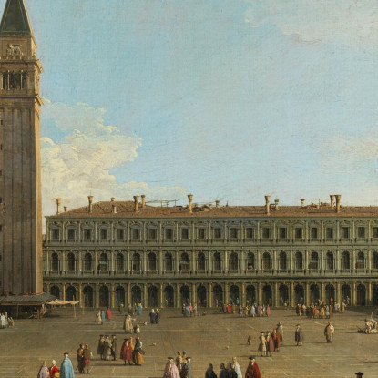 Piazza San Marco Venezia Canaletto cnl38 quadro stampato su tela