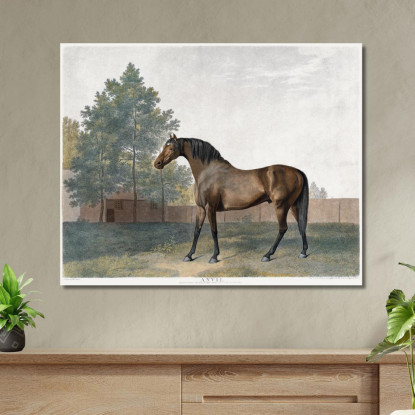 Incudine 1794 George Stubbs gst9 quadro stampato su tela