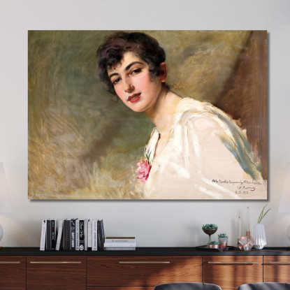 Ritratto Di Altea Landi Vittorio Matteo Corcos vmc28 quadro stampato su tela