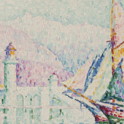 Antibes Mattina Paul Signac psn3 quadro stampato su tela