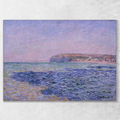 Ombre Sul Mare Le Scogliere Di Pourville Claude Monet mnt304 quadro stampato su tela