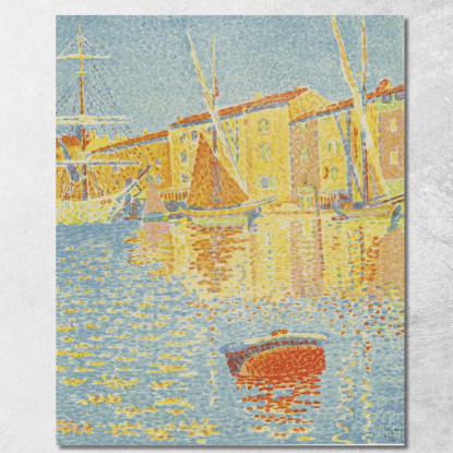 La Boa Paul Signac psn113 quadro stampato su tela