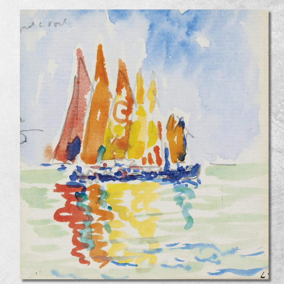 Venezia Paul Signac psn126 quadro stampato su tela Venezia Paul Signac psn126 quadro stampato su tela