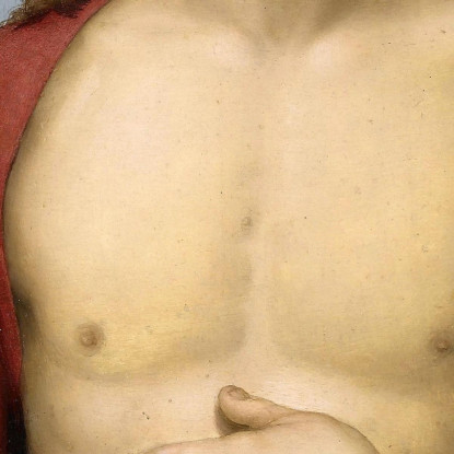 Cristo Benedicente La Pace Sia Con Voi Raffaello Sanzio rph6 quadro stampato su tela