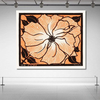 Giugno Julie de Graag jdg29 quadro stampato su tela