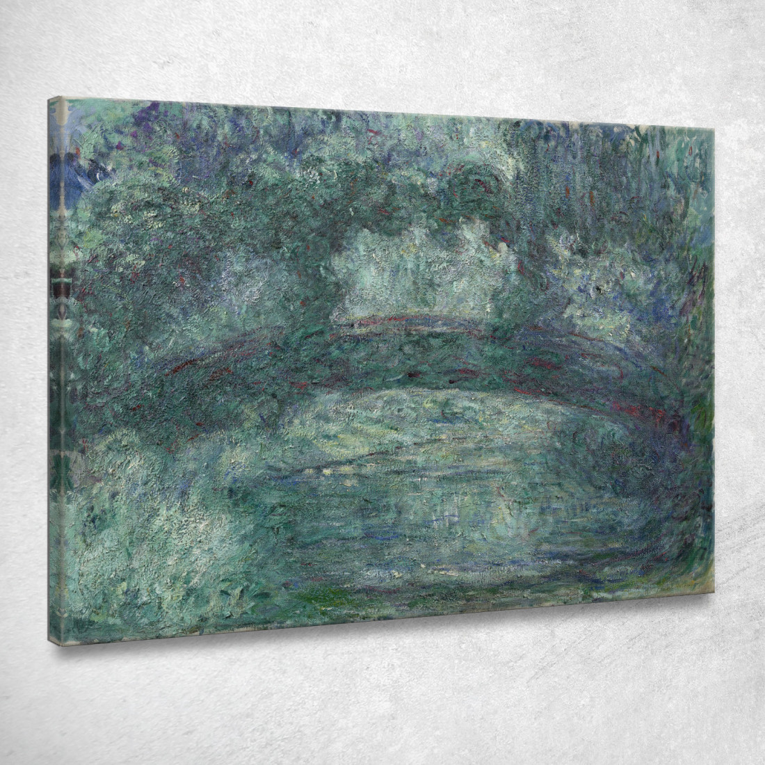 Il Ponte Giapponese Claude Monet mnt325 quadro stampato su tela Il Ponte Giapponese Claude Monet mnt325 quadro stampato su tela