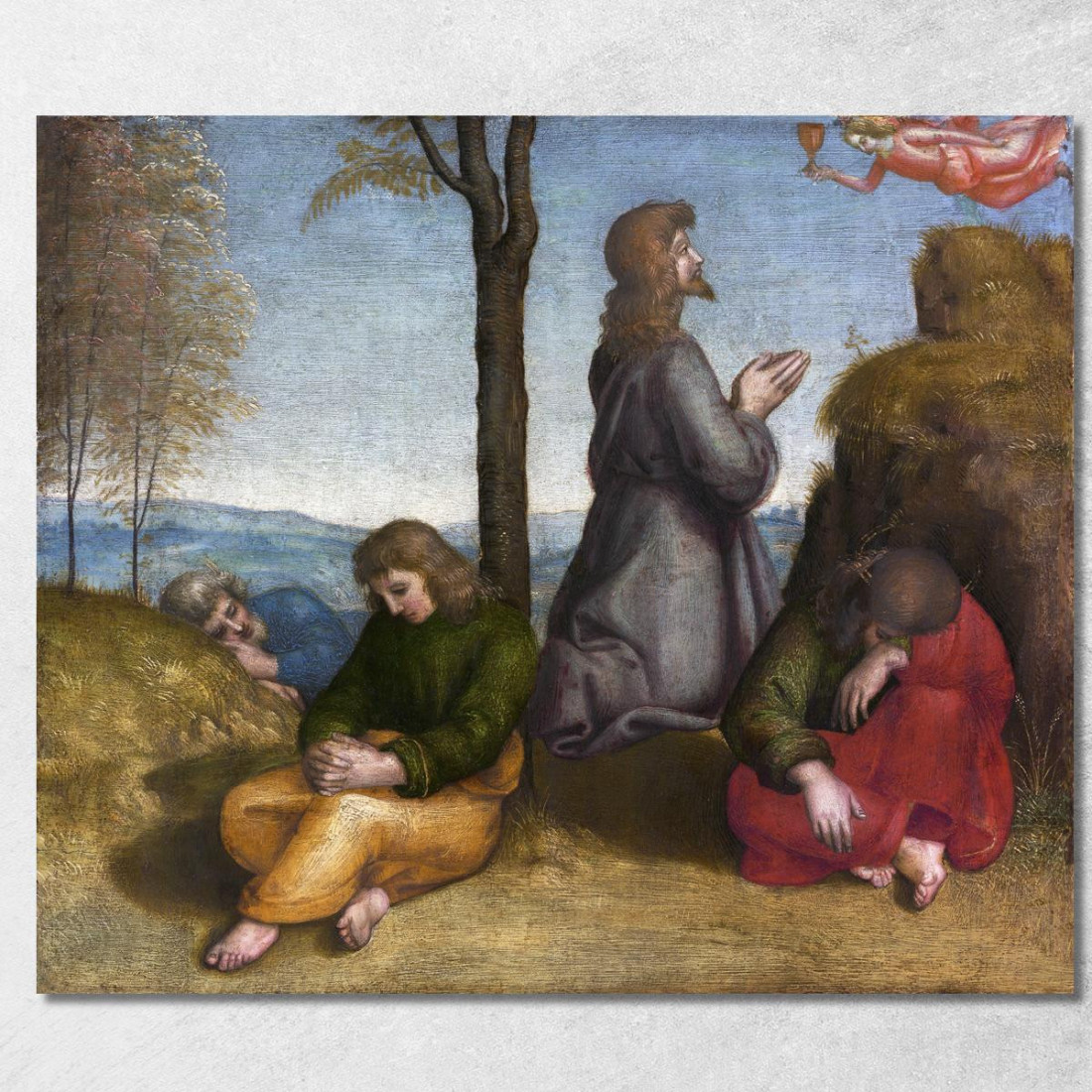 L'Agonia Nell'Orto Raffaello Sanzio rph36 quadro stampato su tela L'Agonia Nell'Orto Raffaello Sanzio rph36 quadro stampato su tela