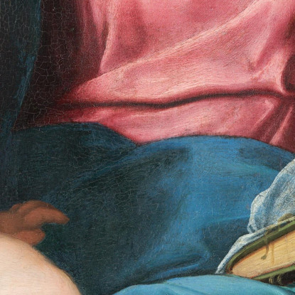 La Madonna Dell'Alba Raffaello Sanzio rph37 quadro stampato su tela