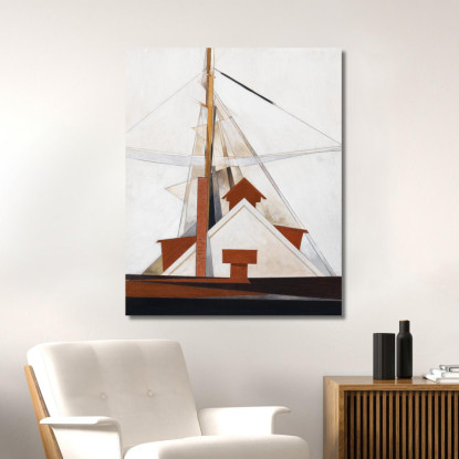 Alberi Charles Demuth cdm32 quadro stampato su tela