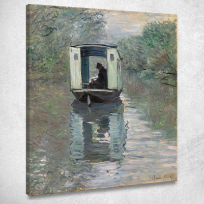 La Barca-Studio Claude Monet mnt340 quadro stampato su tela